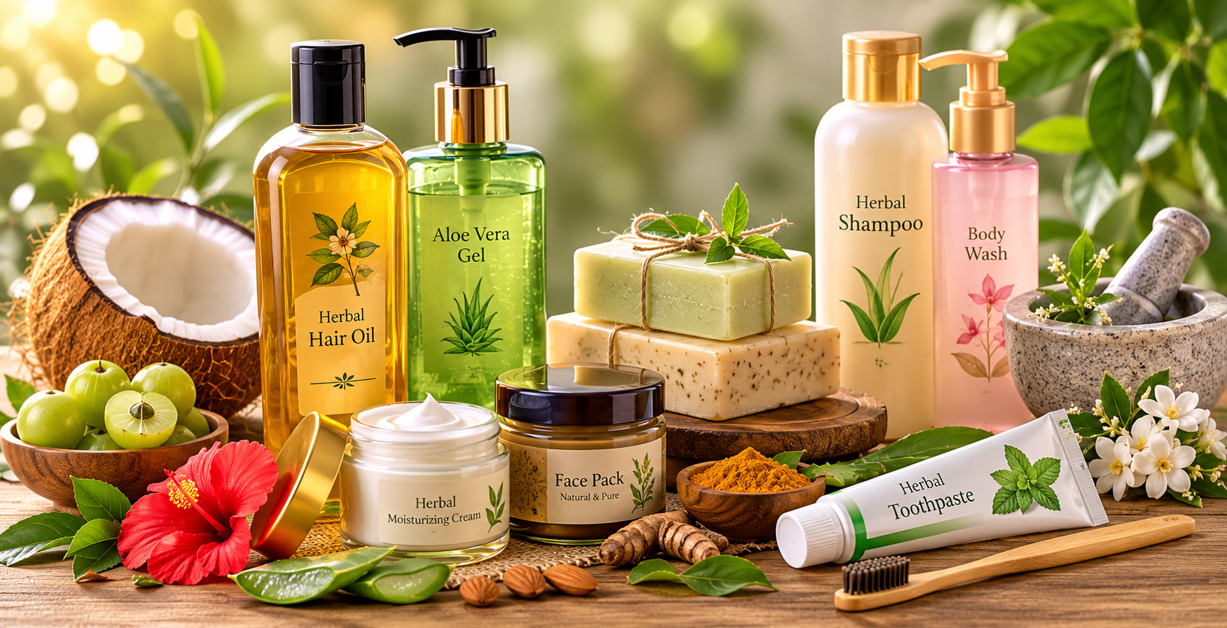 Beauty / Hair Oil / Cosmetics / Toothpaste